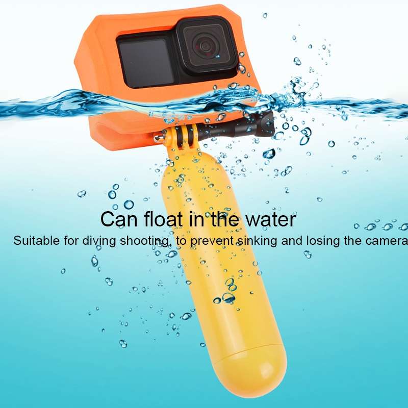 EVA Floaty Case for GoPro HERO10 Black / HERO9 Black (Orange)