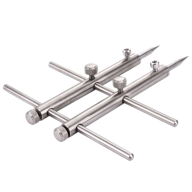 LRT-03 Professional DSLR Camera Lens Stainless Steel Spanner Wrench Open Repair Tool Kit with 3 Pair