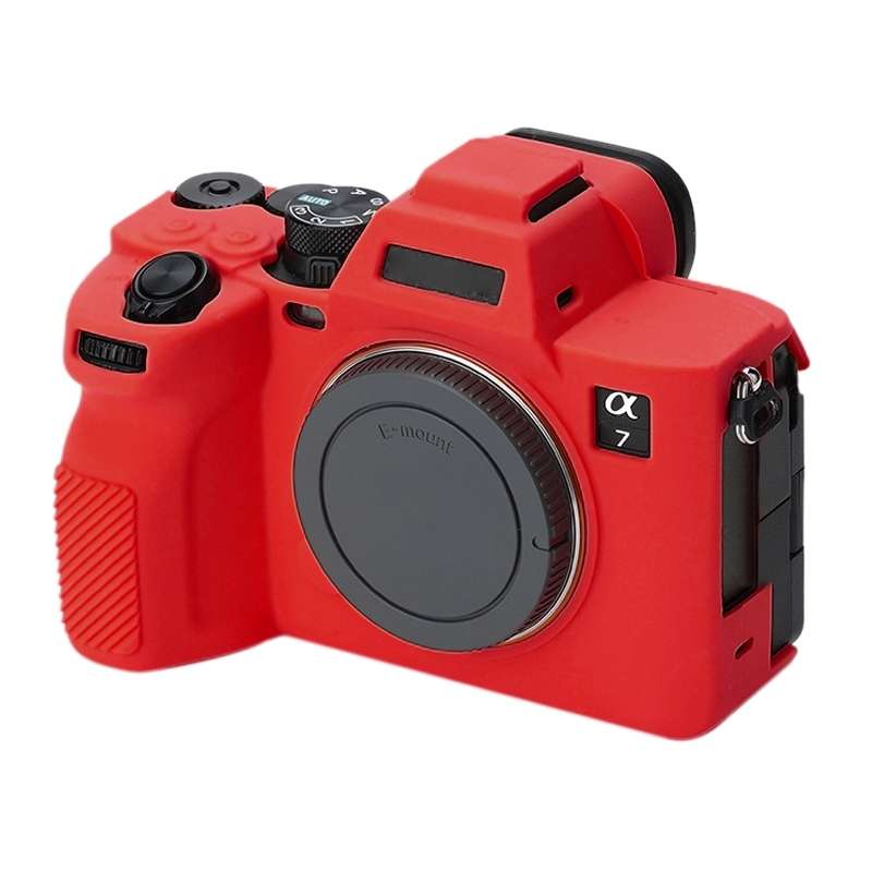 Soft Silicone Protective Case for Sony A7 IV (Blue)