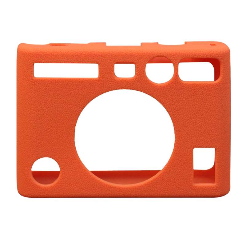 Soft Silicone Protective Case for FUJIFILM instax mini Evo (Orange)