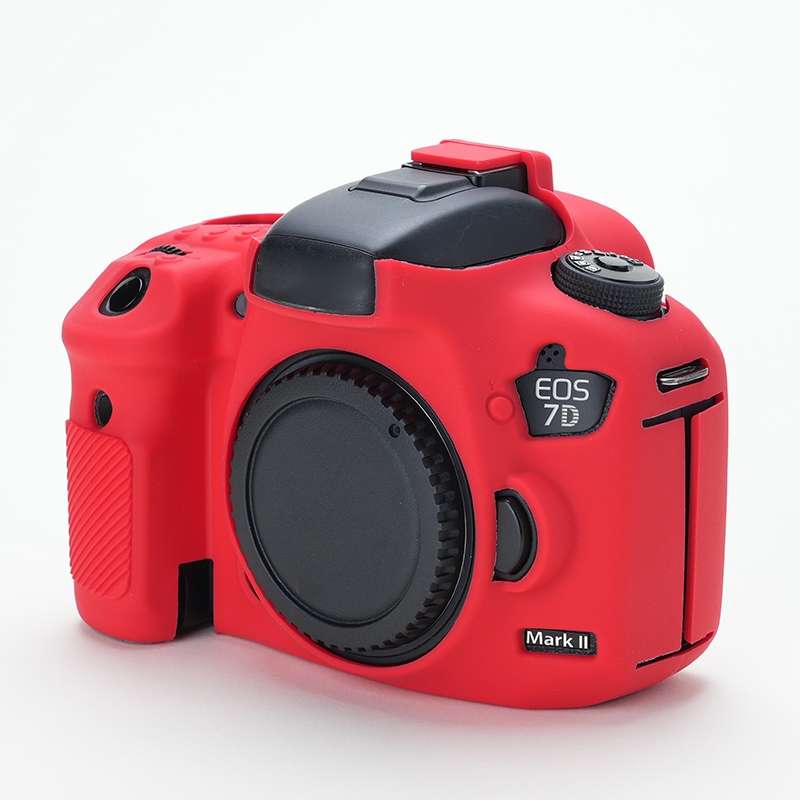 For Canon EOS 7D Mark II Soft Silicone Protective Case (Camouflage)