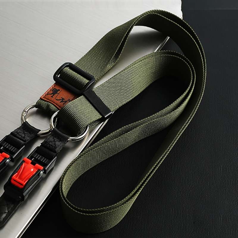 XJ03 Camera Shoulder Hanging Neck Strap(Khaki)