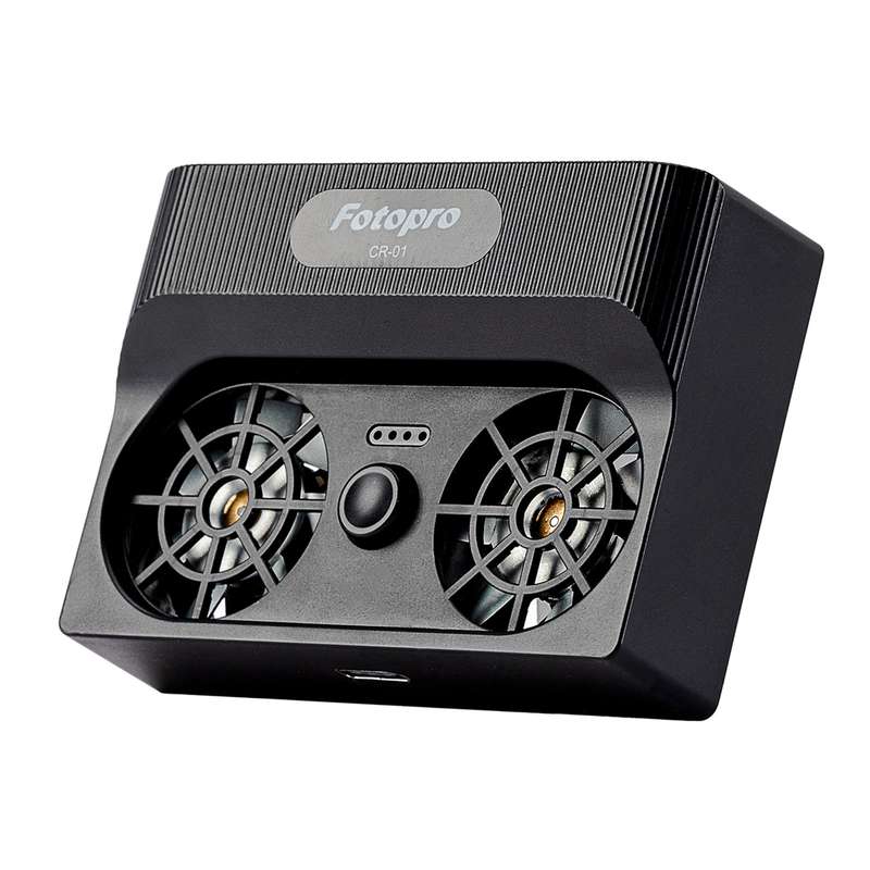 Fotopro CR-01 Camera Cooling Fan Cooler Heat Sink (White)