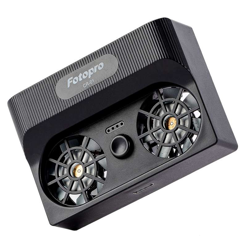 Fotopro CR-01 Camera Cooling Fan Cooler Heat Sink (White)