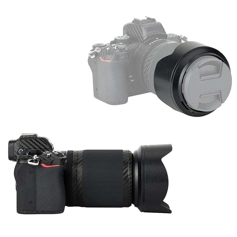 HB-90A Lens Hood Shade for Nikon Z DX 50-250mm f4.5-6.3 VR lens. (Black)