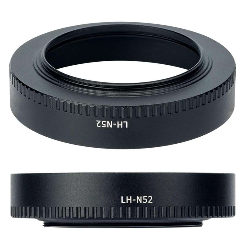 LH-N52 Lens Hood Shade for Nikon Z 28mm F2.8/Z 40mm F2 lens (Black)