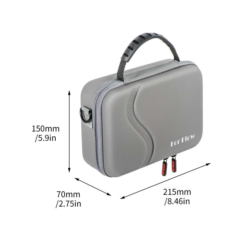 For Insta360 Flow Gimbal STARTRC Outdoor One-shoulder Storage Bag Handbag (Grey)