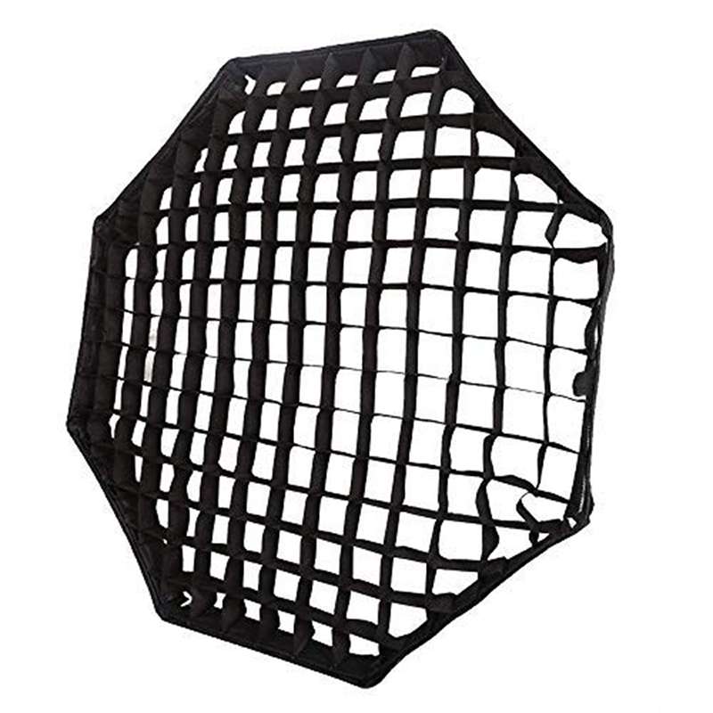 TRIOPO S120 Diameter 120cm Honeycomb Grid Octagon Softbox Reflector Diffuser for Studio Speedlite Fl