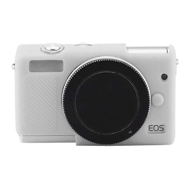 Soft Silicone Protective Case for Canon EOS M200 (Black)