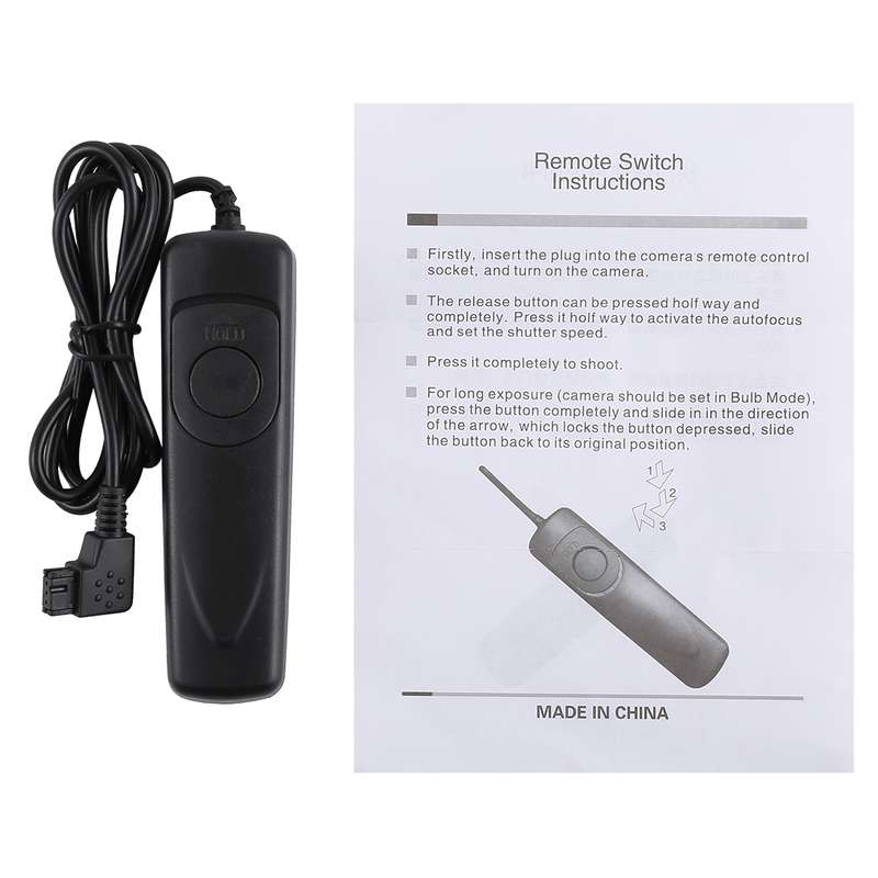 Cuely RM-S1AM Remote Switch Shutter Release Cord for Sony A900 / A700 / A350