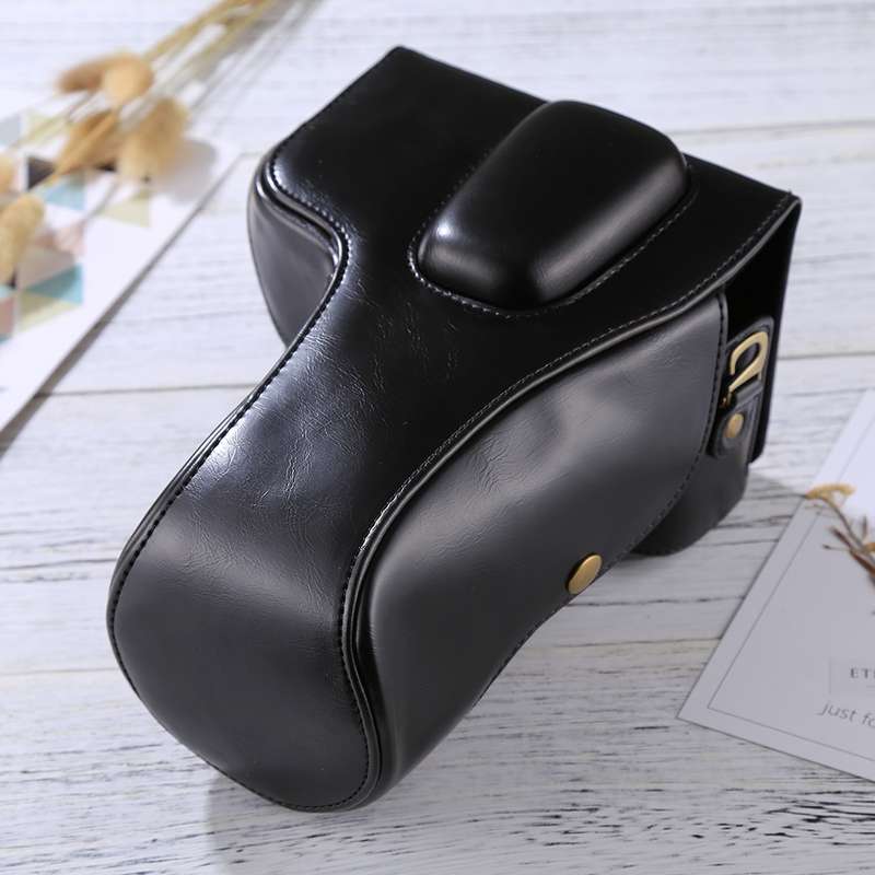 Full Body Camera PU Leather Case Bag for Nikon D5300 / D5200 / D5100 (18-55mm / 18-105mm / 18-140mm