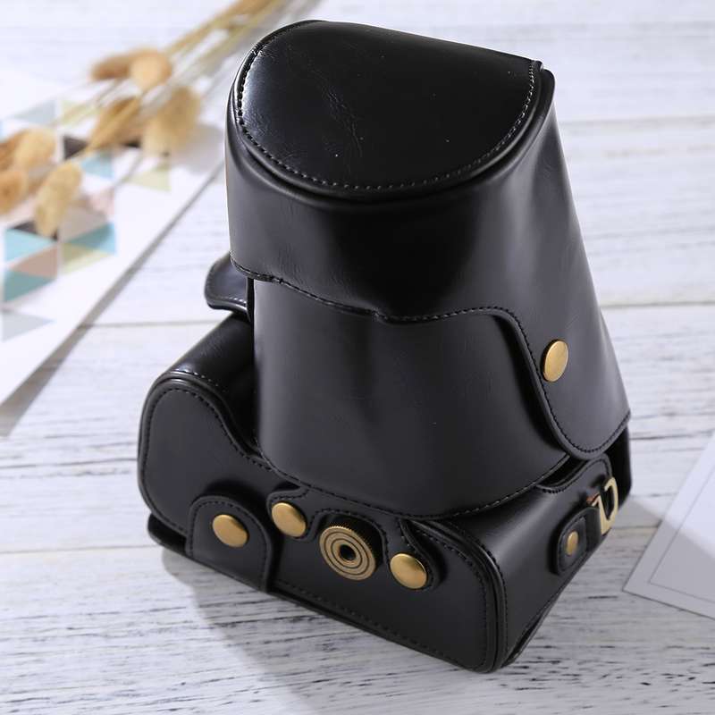 Full Body Camera PU Leather Case Bag for Nikon D5300 / D5200 / D5100 (18-55mm / 18-105mm / 18-140mm