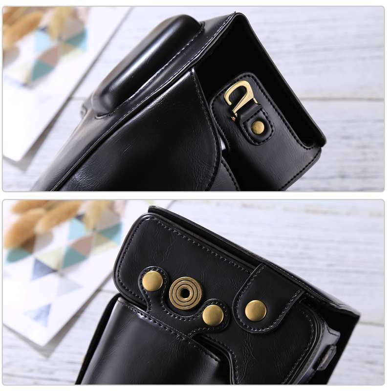 Full Body Camera PU Leather Case Bag for Nikon D5300 / D5200 / D5100 (18-55mm / 18-105mm / 18-140mm