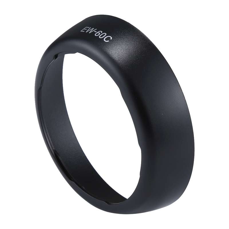 EW-60C Lens Hood Shade for Canon EF 28-90mm f/4-5.6 III, EF-S 18-55mm f/3.5-5.6 / IS / II USM / IS I