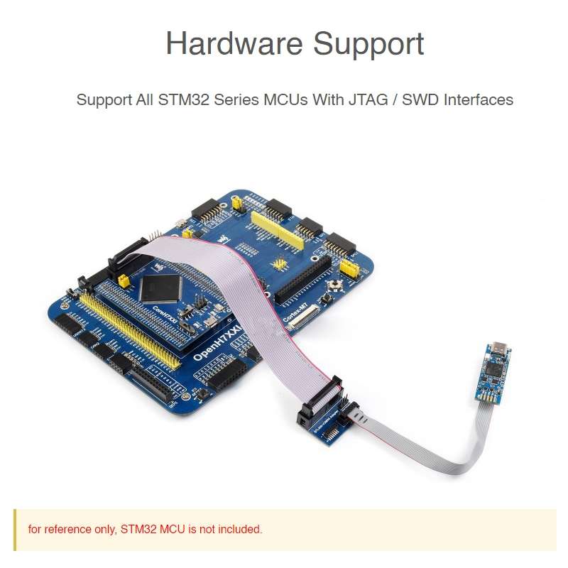 Waveshare STLINK-V3MINIE In-Circuit Debugger And Programmer Board For STM32