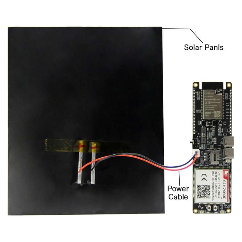TTGO T-SIM7000G ESP32 WiFi Bluetooth 18560 Battery Holder Solar Charge Module Development Board