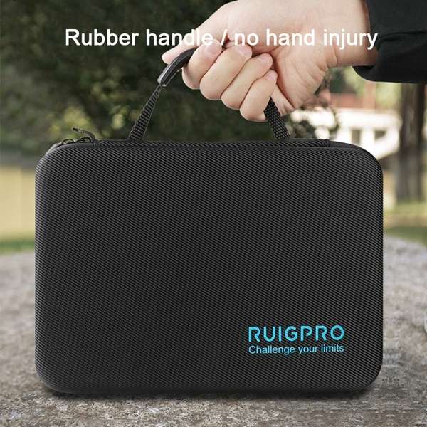 RUIGPRO Shockproof Waterproof Portable Case Box for DJI Osmo Action, Size: 17.3cm x 12.3cm x 6.5cm(B