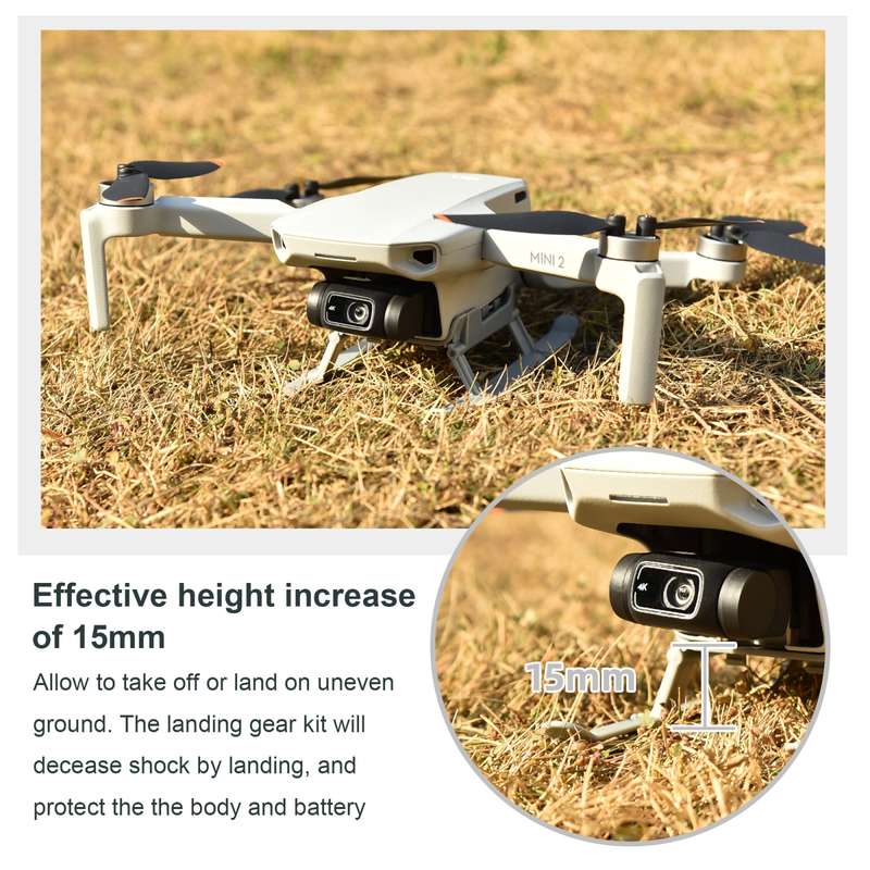 STARTRC 1106837 Shockproof Quick Release Anti-collision Landing Gear Height Extender Holder for DJI