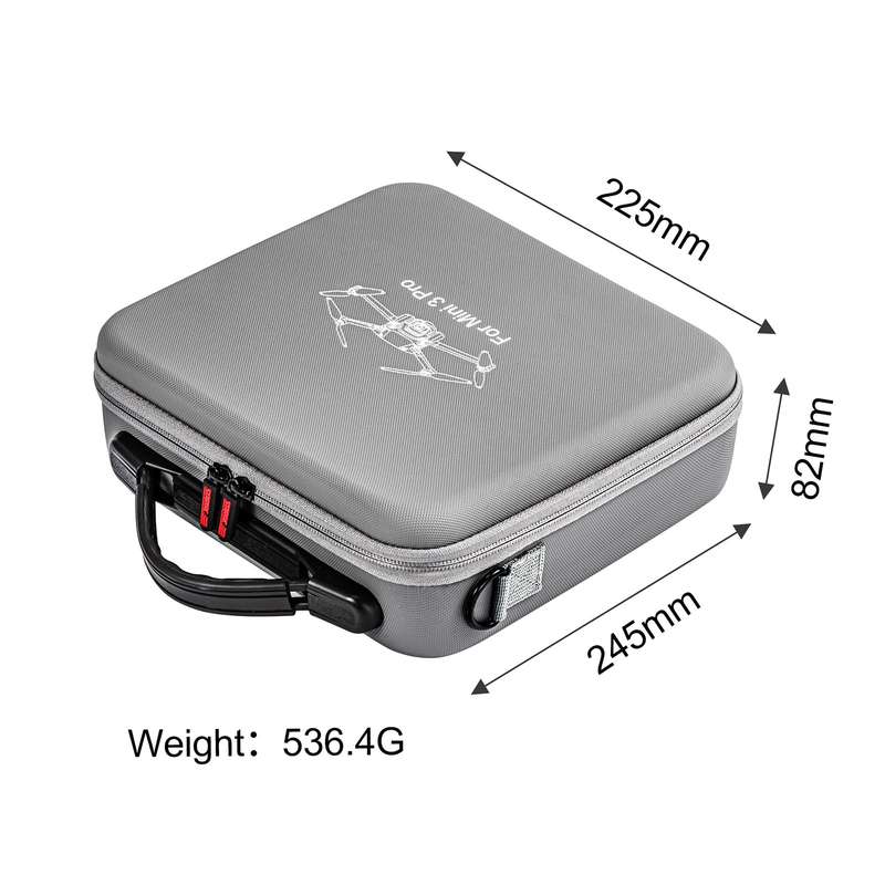 STARTRC Waterproof Shoulder Storage Bag Handbag for DJI Mini 3 Pro (Grey)