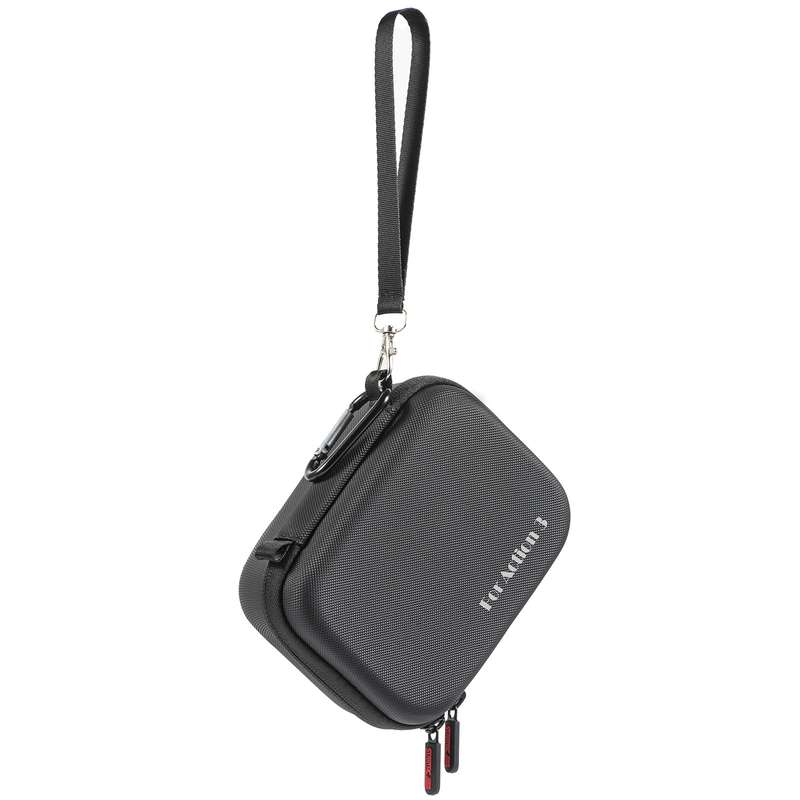 For DJI Osmo Action 3 STARTRC Camera Carry Case with Carabiner & Strap (Black)