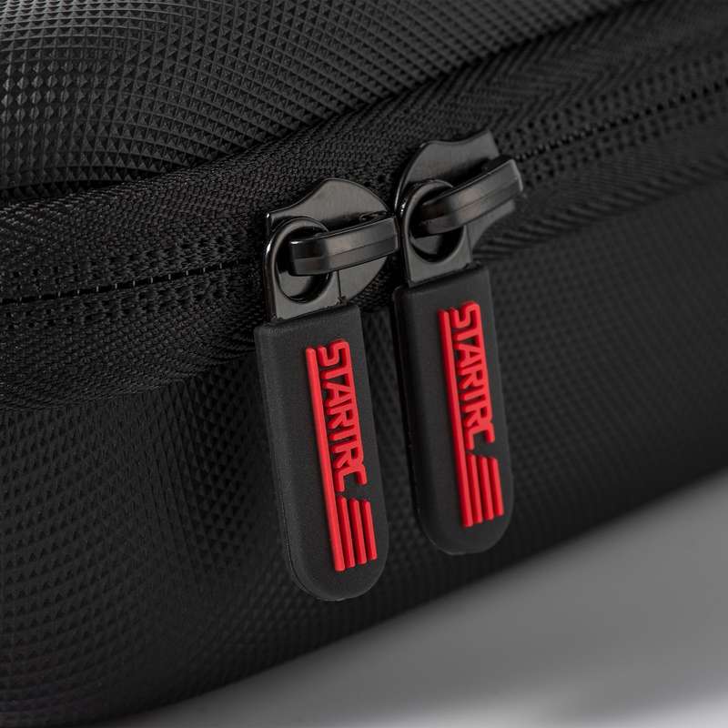 For DJI Osmo Action 3 STARTRC Camera Carry Case with Carabiner & Strap (Black)