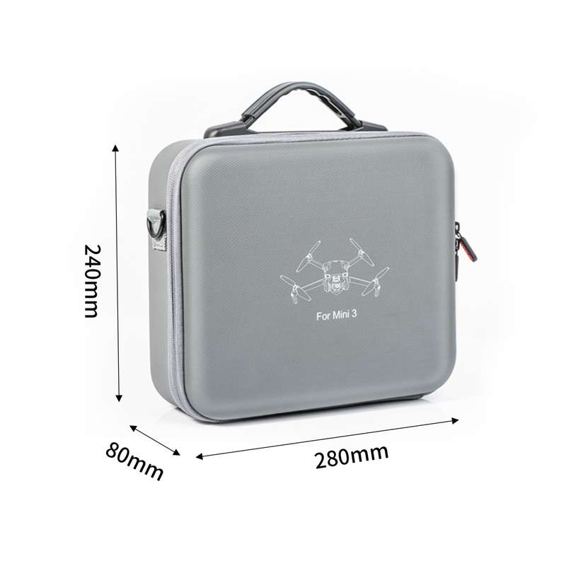 For DJI Mini 3 / RC-N1 STARTRC Shoulder Storage Bag Handbag (Grey)