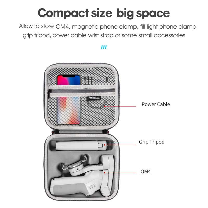 For DJI Mini 3 Pro / RC with Screen STARTRC Waterproof Shoulder Storage Bag Handbag(Grey)