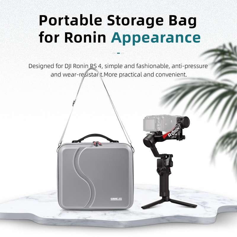For DJI RS4 STARTRC Storage Case Box Suitcase (Grey)