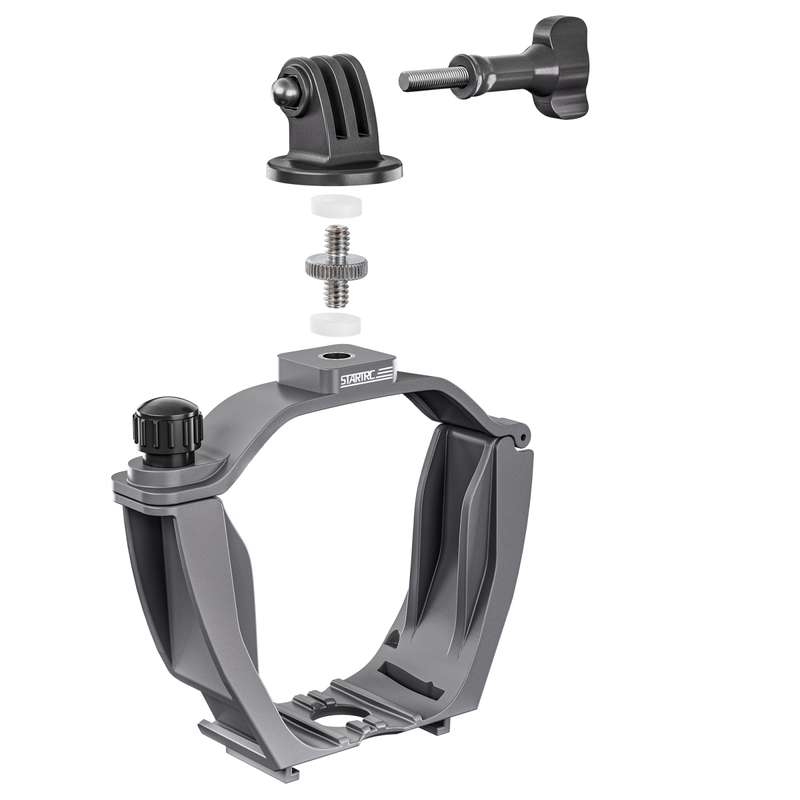 For DJI Air 3 STARTRC Night Navigation Light Speaker Expansion Mount (Grey)