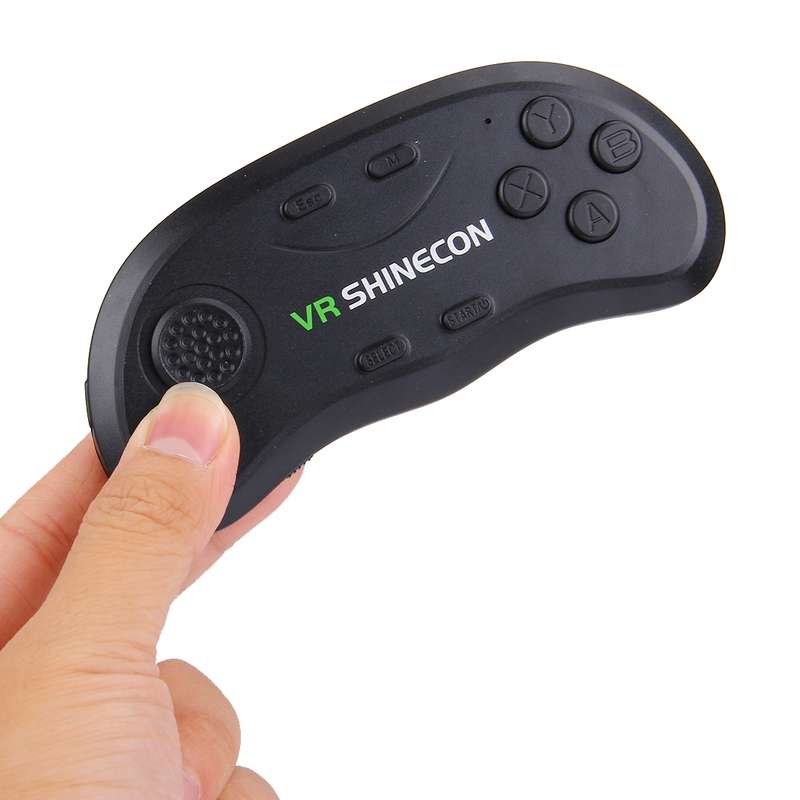 VR SHINECON G06E Virtual Reality 3D Video Glasses Suitable for 4.7 inch - 6.1 inch Smartphone with H