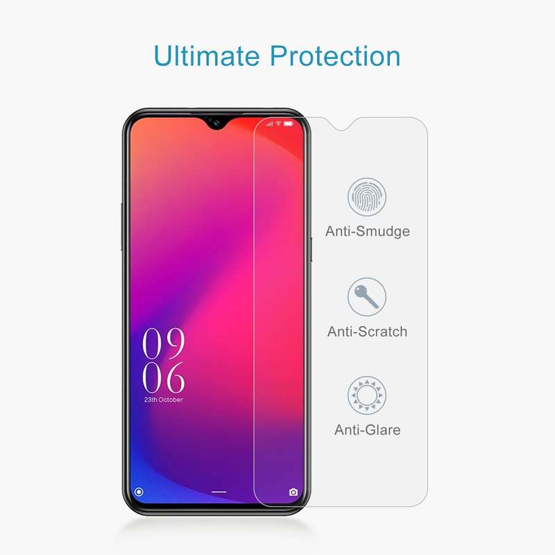 For Doogee S40 Pro 10 PCS 0.26mm 9H 2.5D Tempered Glass Film