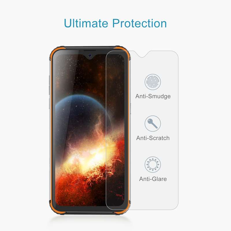For Blackview BV6300 Pro 50 PCS 0.26mm 9H 2.5D Tempered Glass Film