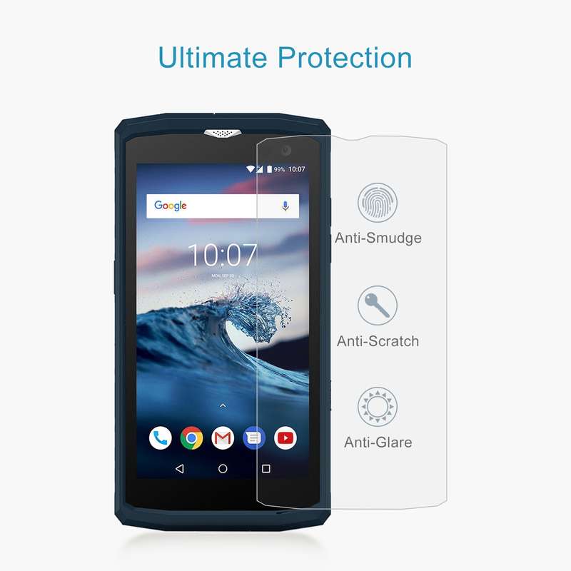For Ulefone Armor 7 50 PCS 0.26mm 9H 2.5D Tempered Glass Film