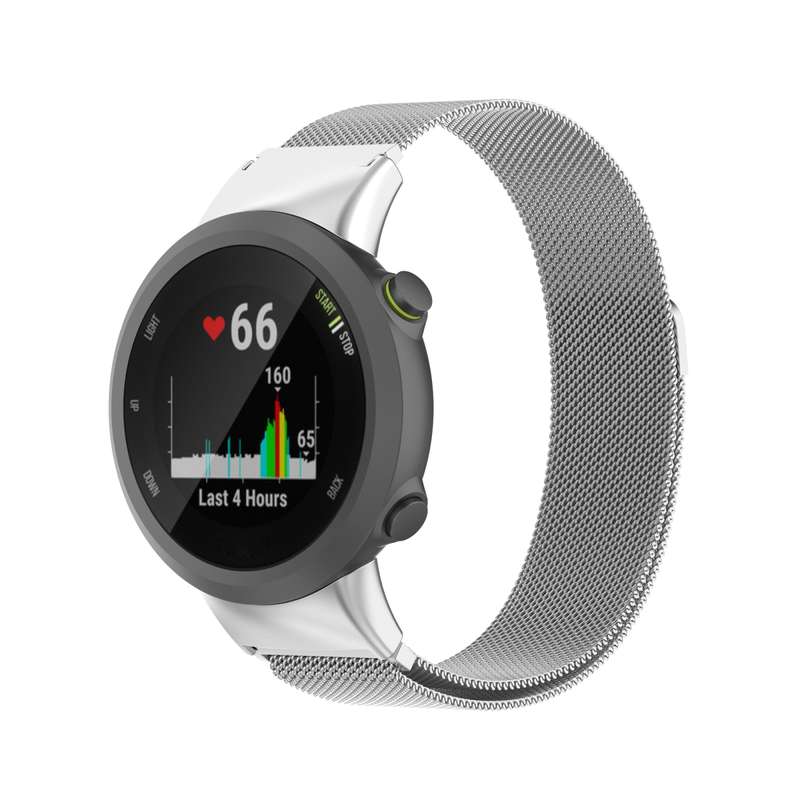 For Garmin Forerunner 45 / 45S / Swim 2 Milanese Watch Band(Colorful)