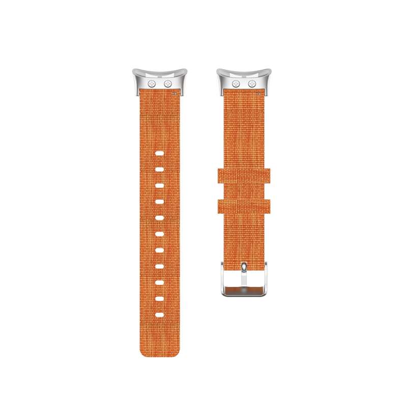 For Garmin Forerunner 45 / 45S / Swim 2 Universal Nylon Canvas Watch Band(Wine Red)