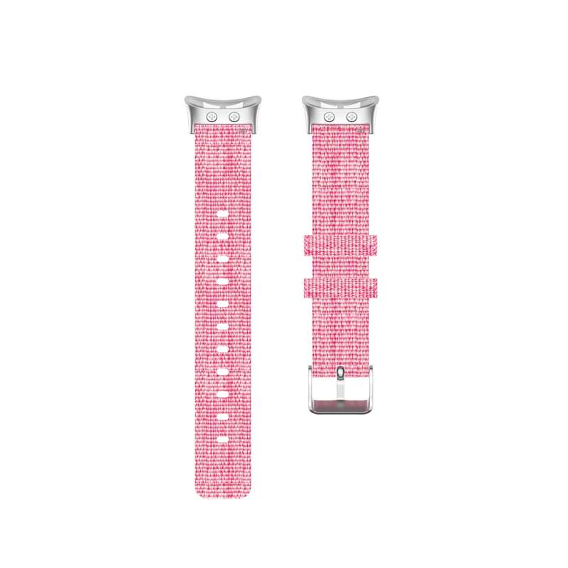 For Garmin Forerunner 45 / 45S / Swim 2 Universal Nylon Canvas Watch Band(Wine Red)
