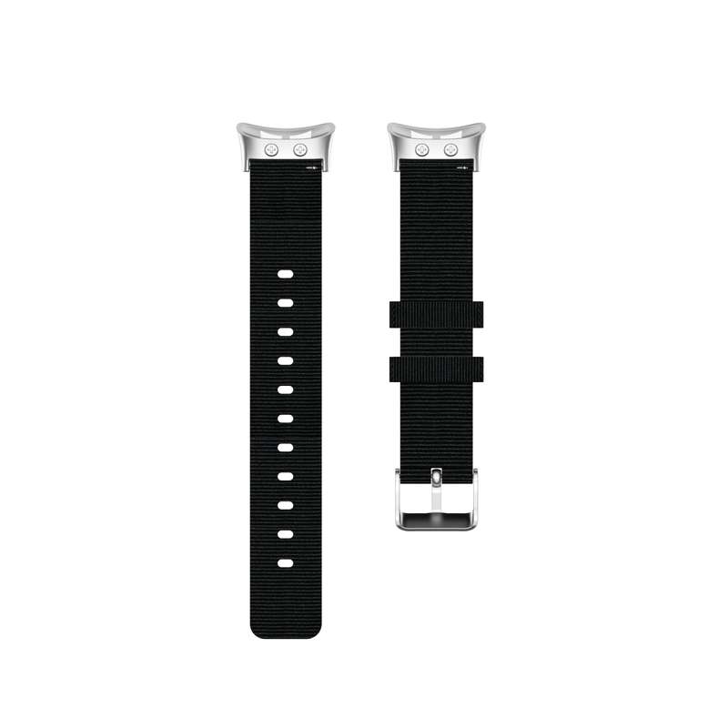 For Garmin Forerunner 45 / 45S / Swim 2 Universal Nylon Canvas Watch Band(Wine Red)