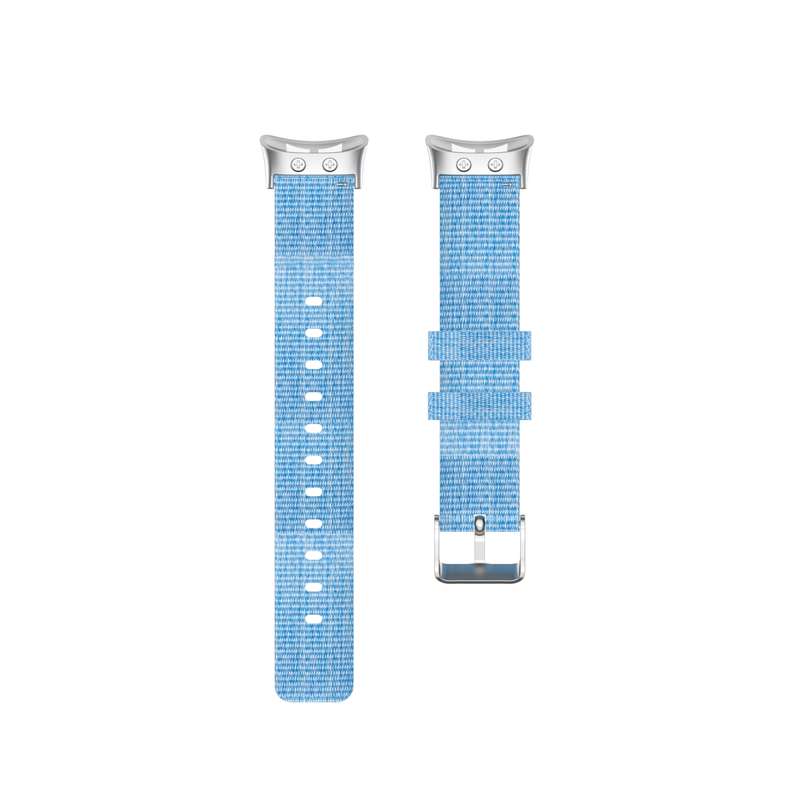 For Garmin Forerunner 45 / 45S / Swim 2 Universal Nylon Canvas Watch Band(Wine Red)