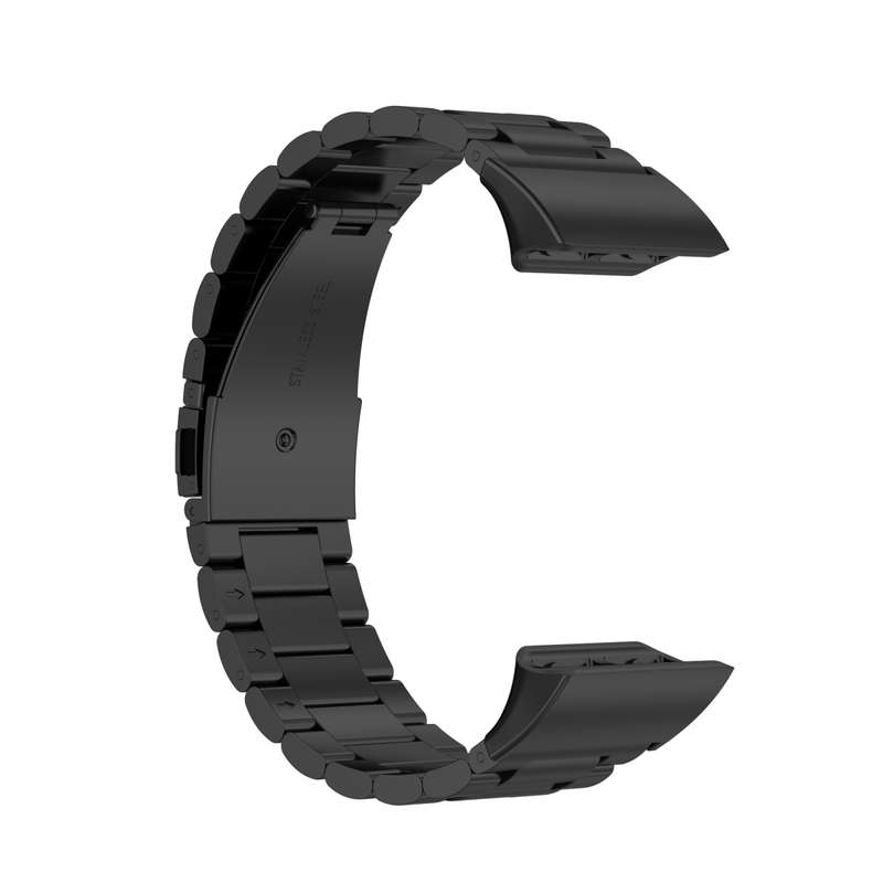 For Garmin Forerunner 45 / 45S / Swim 2 Universal Three Beads Stainless Steel Watch Band(Champagne G