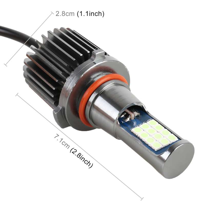 9005 2 PCS DC12-24V / 10.5W Car Fog Lights with 24LEDs SMD-3030 & Constant Current, Box Packaging(Ic