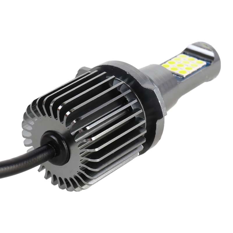 9006 2 PCS DC12-24V / 10.5W Car Fog Lights with 24LEDs SMD-3030 & Constant Current, Box Packaging(Li