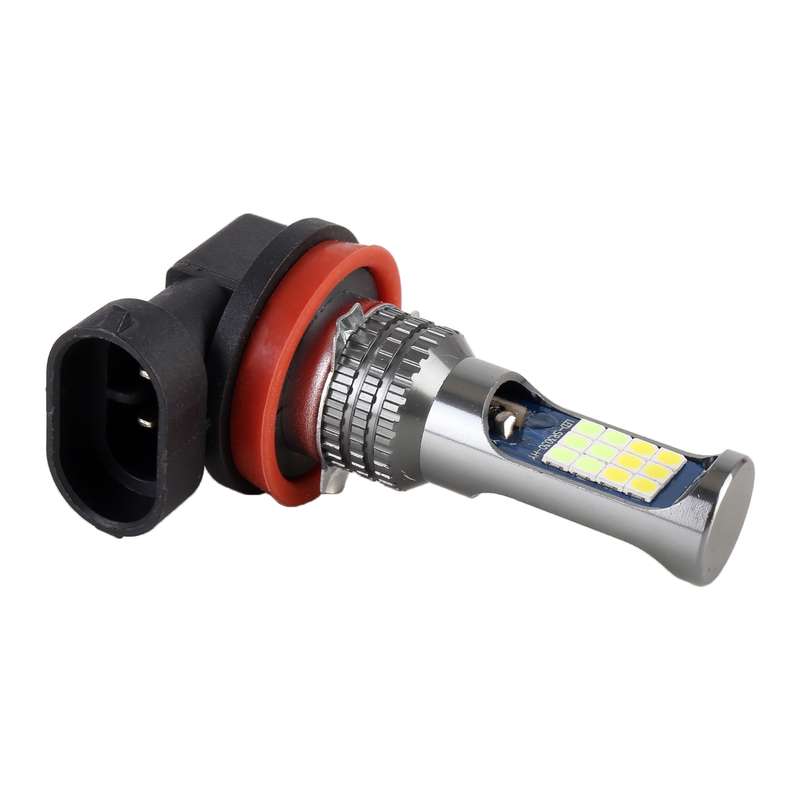 H11 / H8 2 PCS DC12-24V / 8.6W Car Double Colors Fog Lights with 24LEDs SMD-3030 & Constant Current,