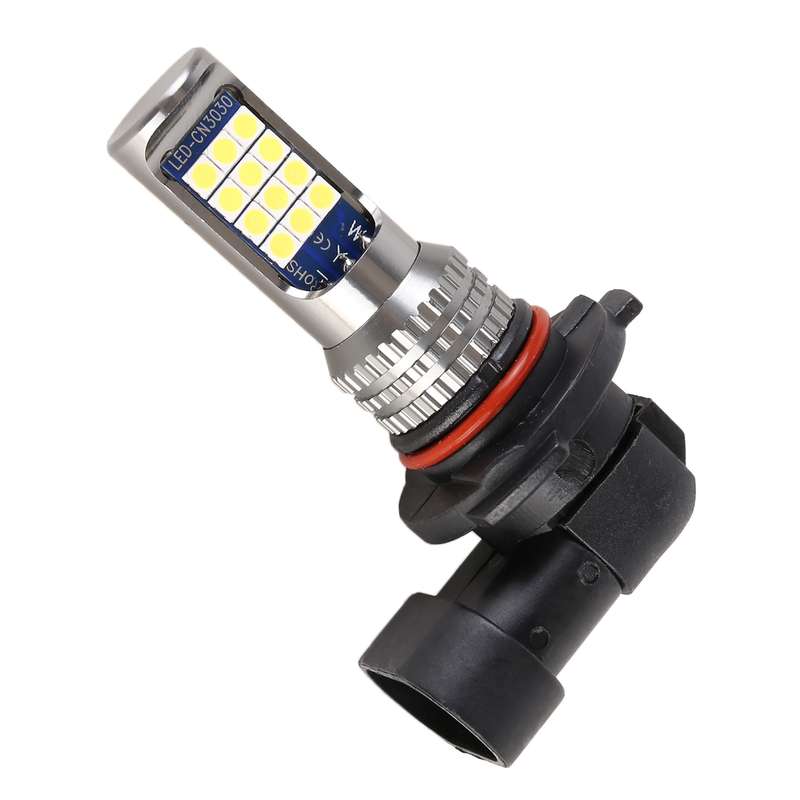 9005 2 PCS DC12-24V / 8.6W Car Fog Lights with 24LEDs SMD-3030 & Constant Current, Bag Packagin(Whit