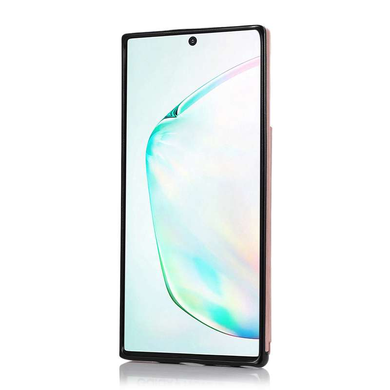 For Samsung Galaxy Note 10 Plus Double Buckle Mandala Pattern PU+TPU Protective Case with Card Slots