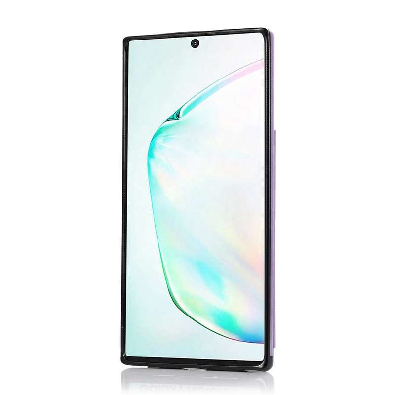 For Samsung Galaxy Note 10 Plus Double Buckle Mandala Pattern PU+TPU Protective Case with Card Slots