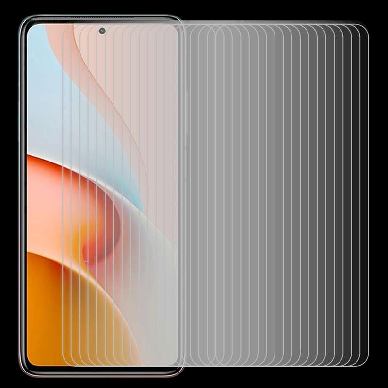 For Xiaomi Redmi Note 9 Pro 5G 50 PCS 0.26mm 9H 2.5D Tempered Glass Film
