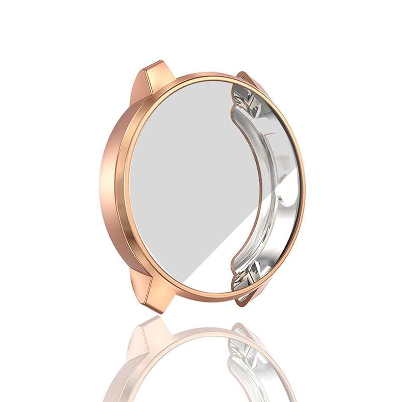 For Garmin Vivoactive 3 Music Version TPU Protective Case(Rose Gold)