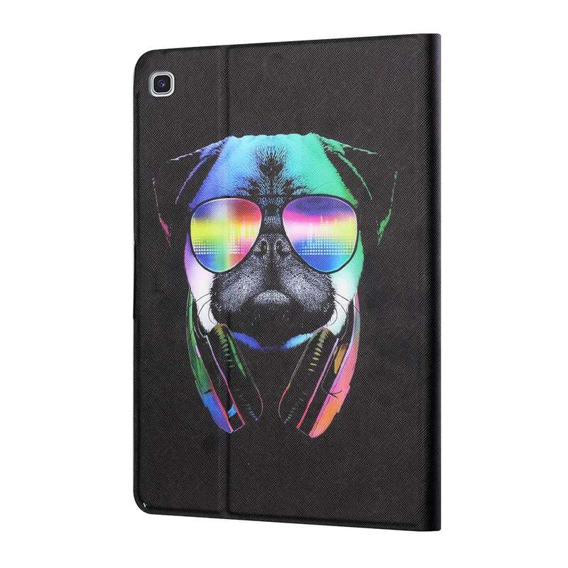 For Samsung Galaxy Tab A 10.1 2019 T515/T510 Colored Drawing Horizontal Flip Leather Case with Holde