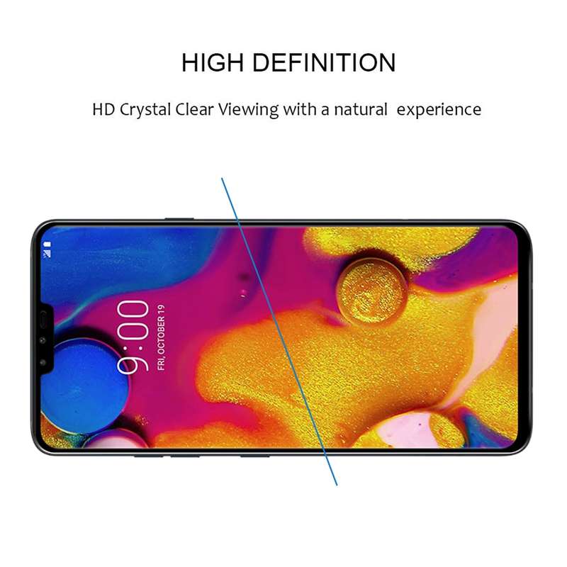 For LG V60 ThinQ 5G Full Glue Full Screen Tempered Glass Film