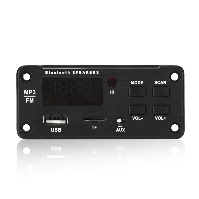 JX-916BT 12V 50W Color Screen Car MP3 Player,Support Bluetooth / FM / Call / Recording